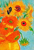 Vincent van Gogh: Zwlf Sonnenblumen in einer Vase, 1889