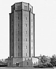 Halle, Wasserturm Sd (Glasdiasammlung IKARE, Foto: HBS, Birnbaum, 1961)